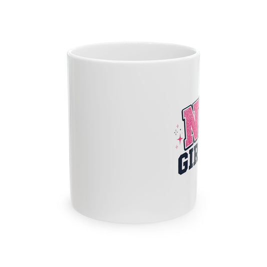 NFL Girlies White Coffee Cup
