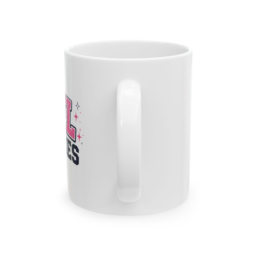 NFL Girlies White Coffee Cup